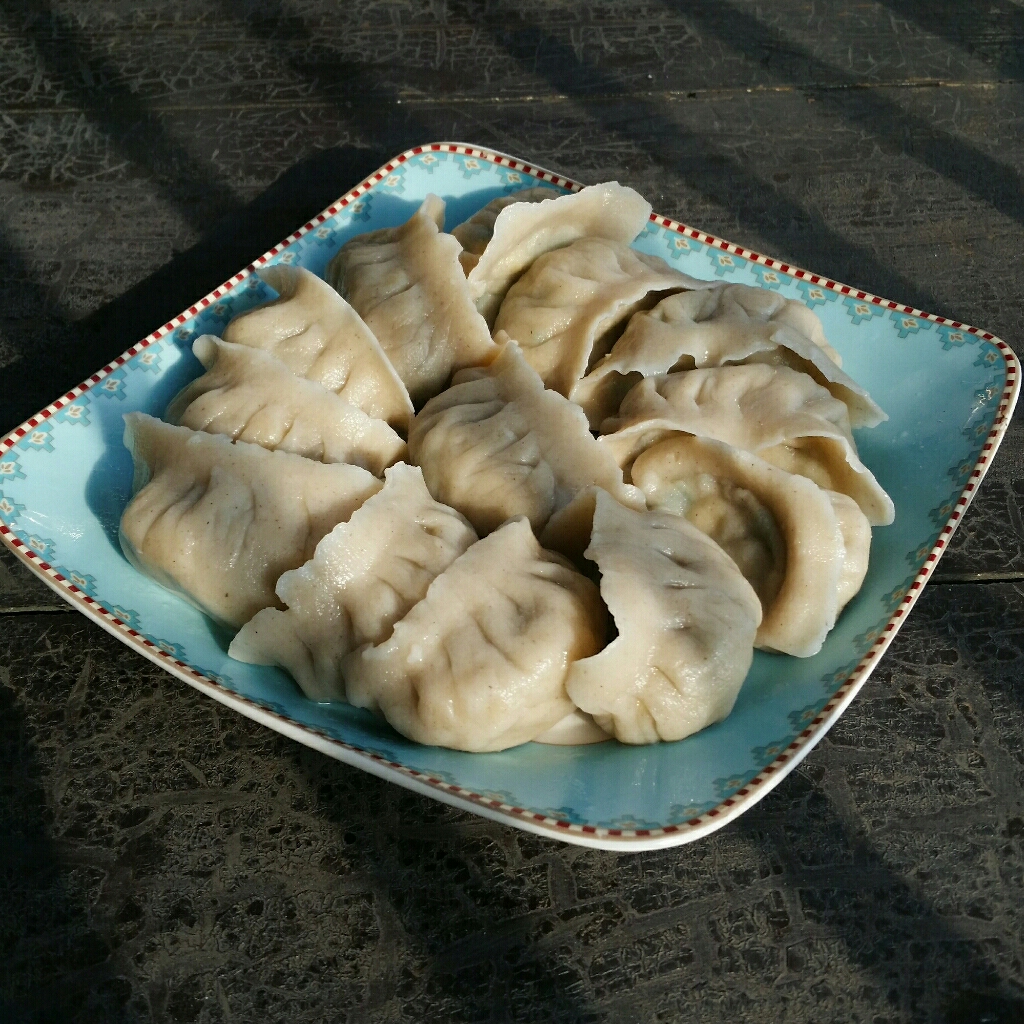 荞麦水饺的做法