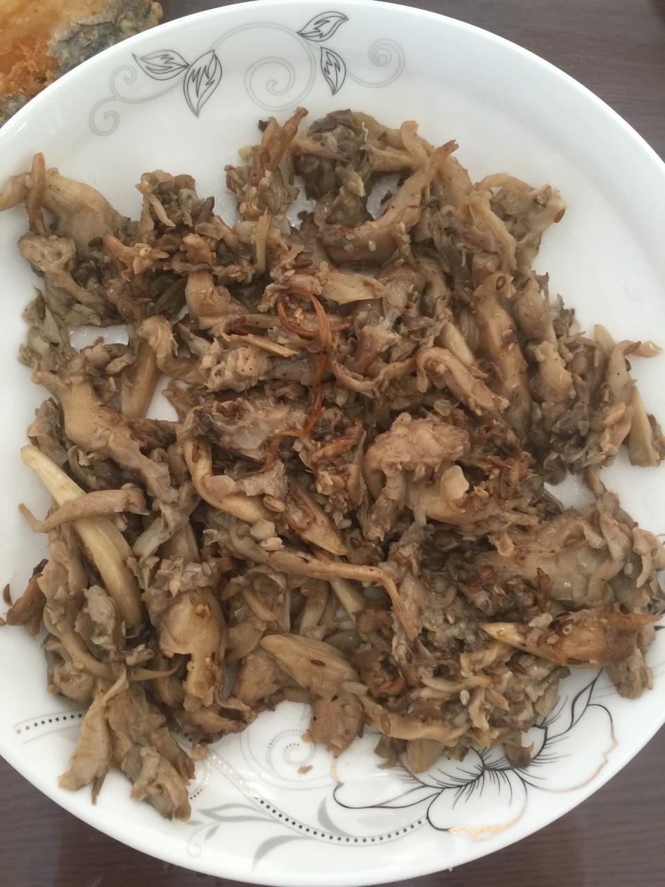 烤蘑菇
