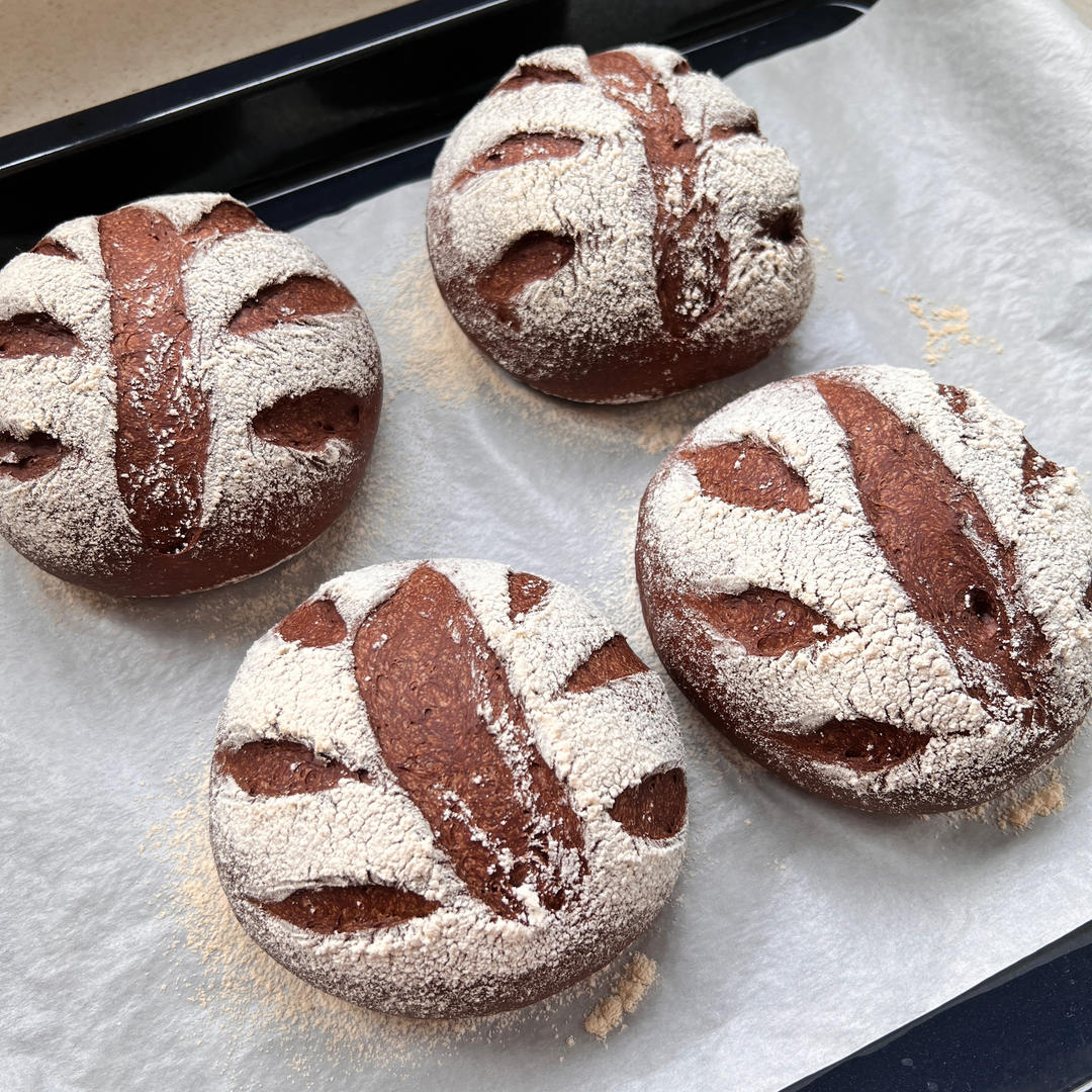 巧克力蔓越莓软欧