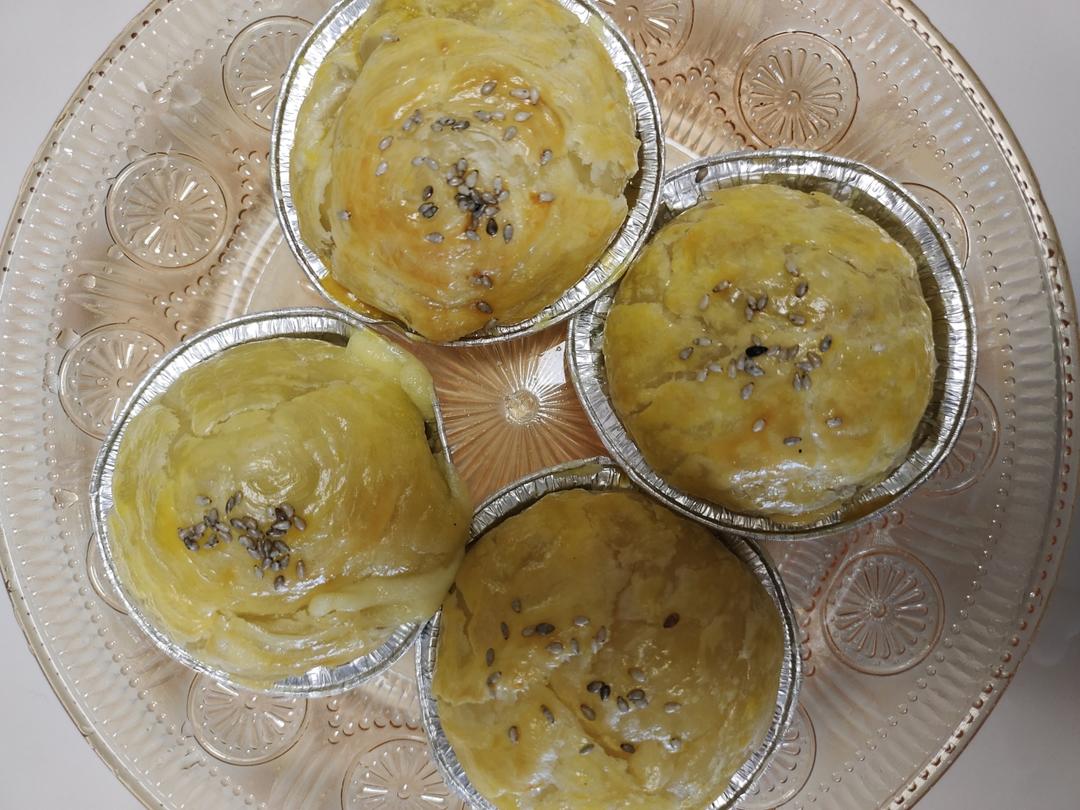 汤圆➕蛋挞皮＝完美汤圆酥