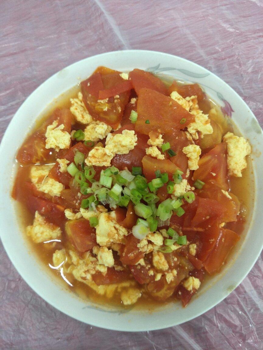 无油番茄炒蛋（营养又减肥）