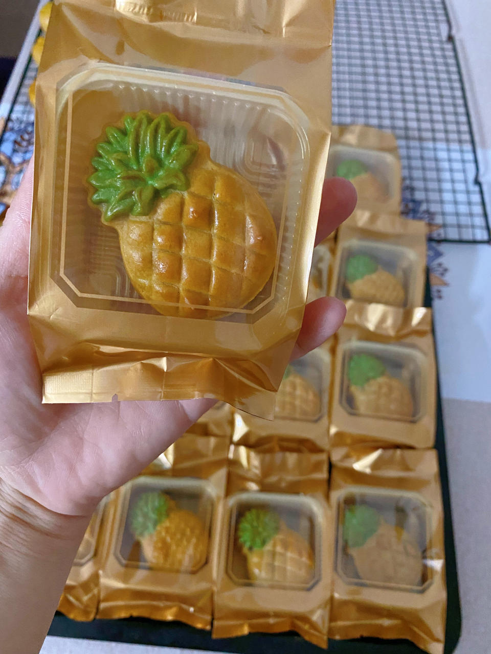 广式凤梨月饼（2020最火的款隔夜回油）