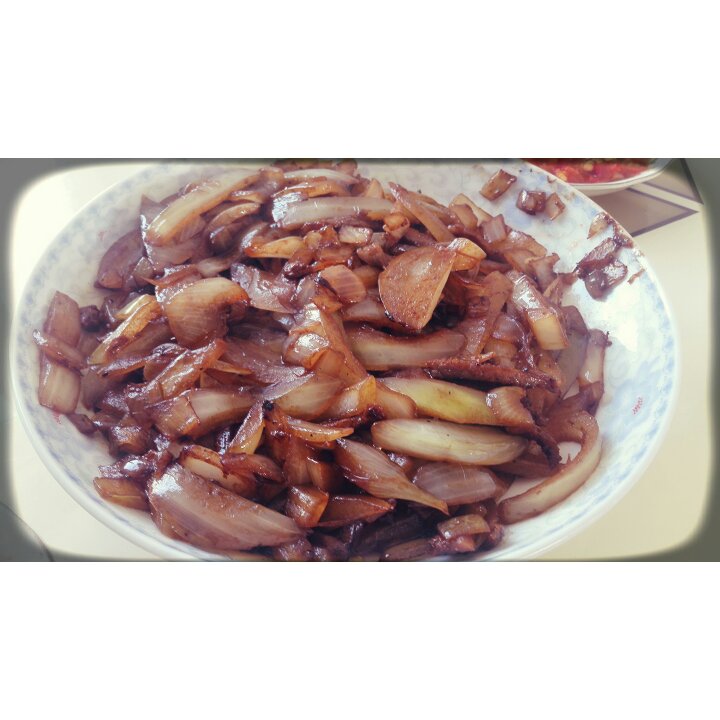 洋葱炒肉