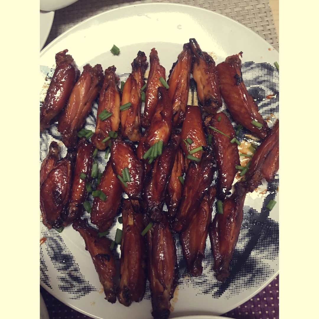 蜜汁鸡翅（烤箱）