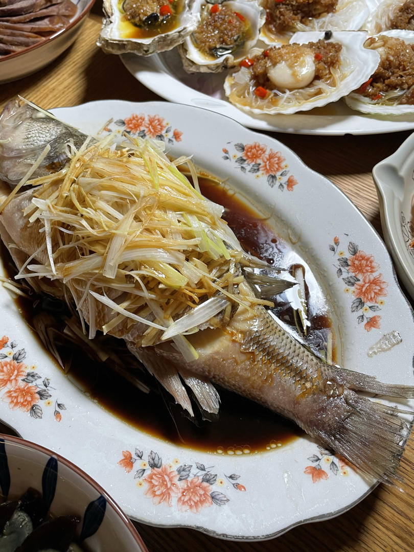 葱香清蒸石斑鱼