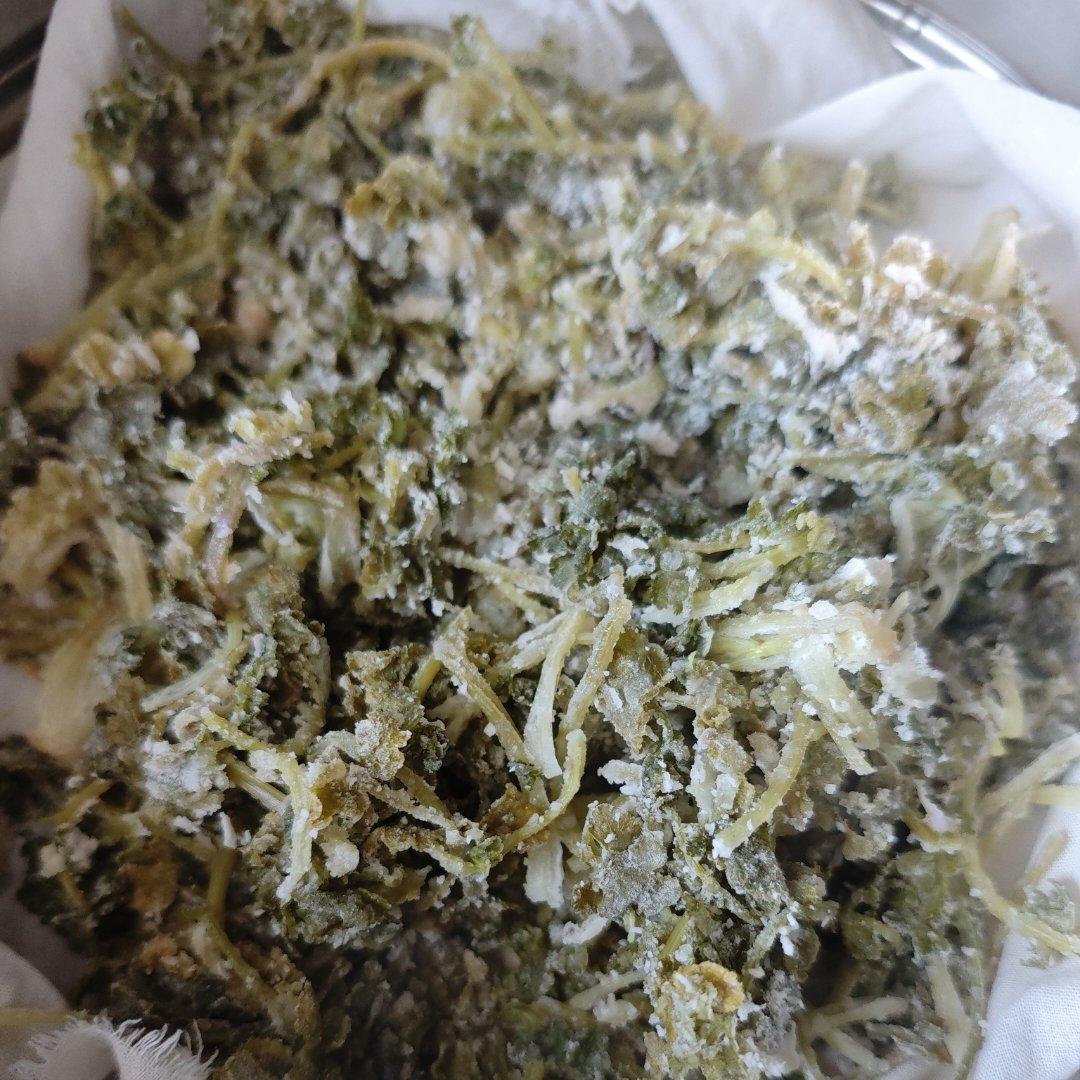 河南蒸韭菜，蒸香菜