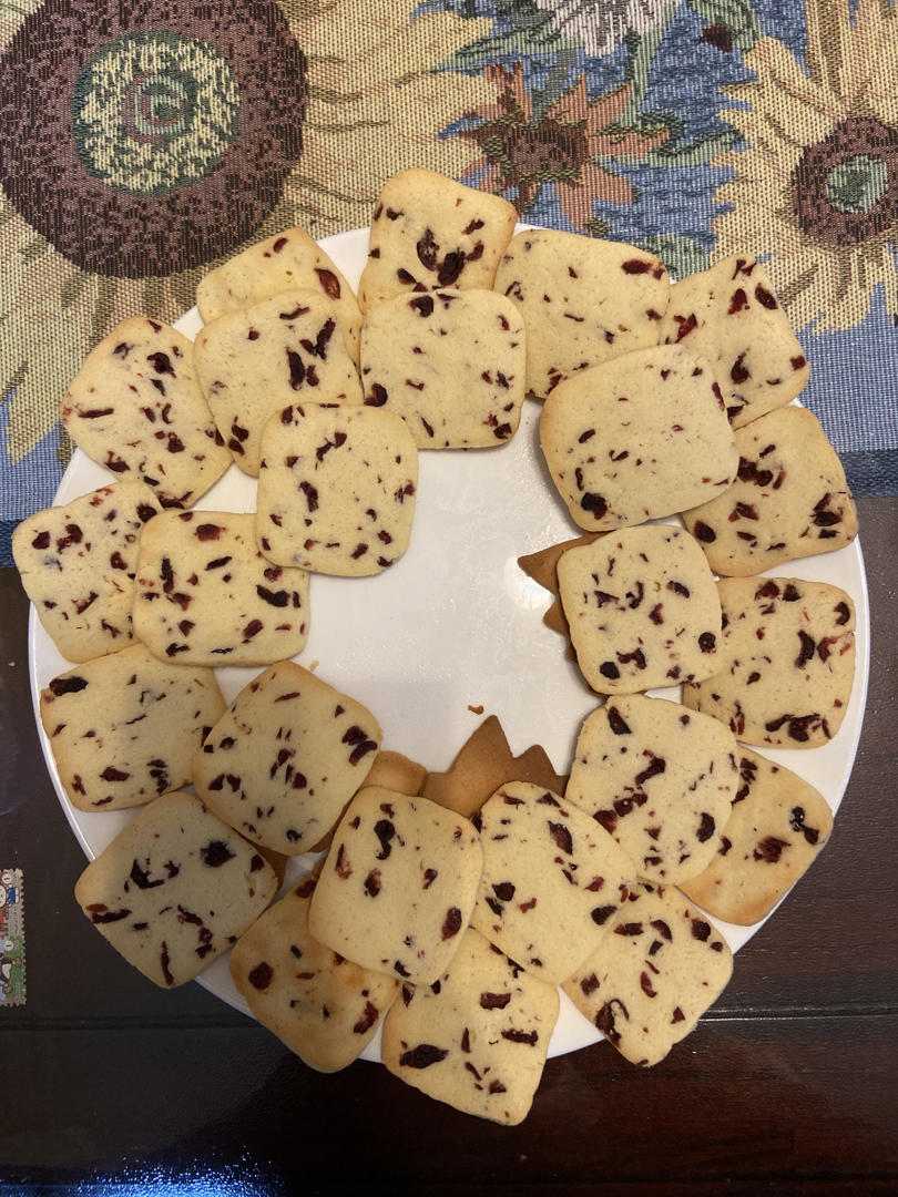 蔓越莓饼干 新手也不怕