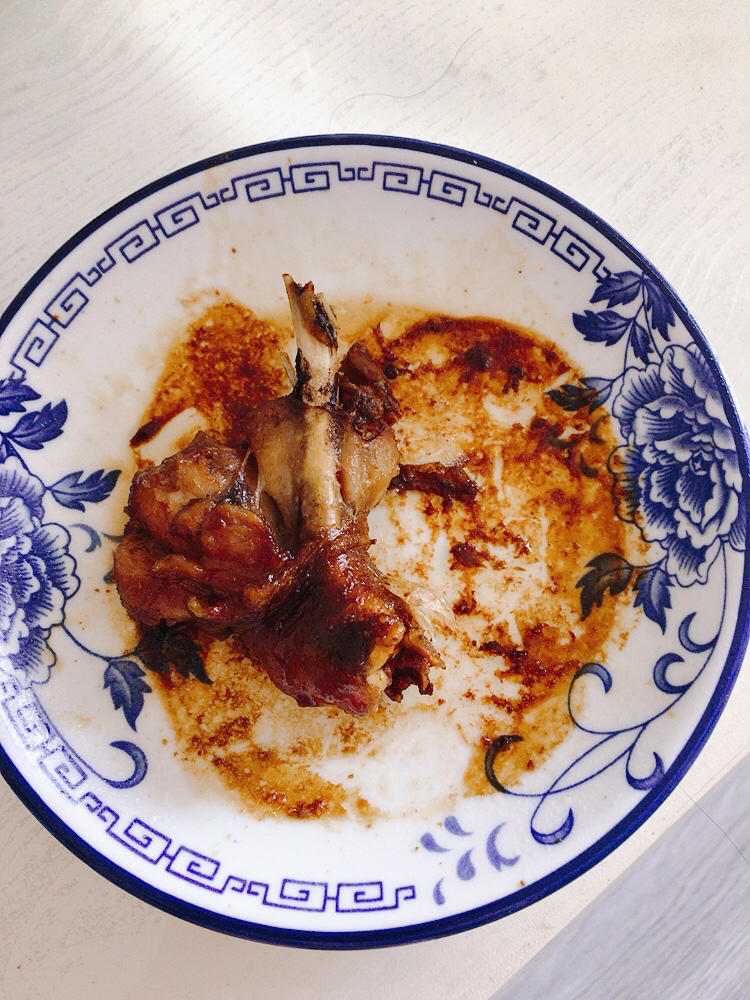 微波炉烤鸡腿