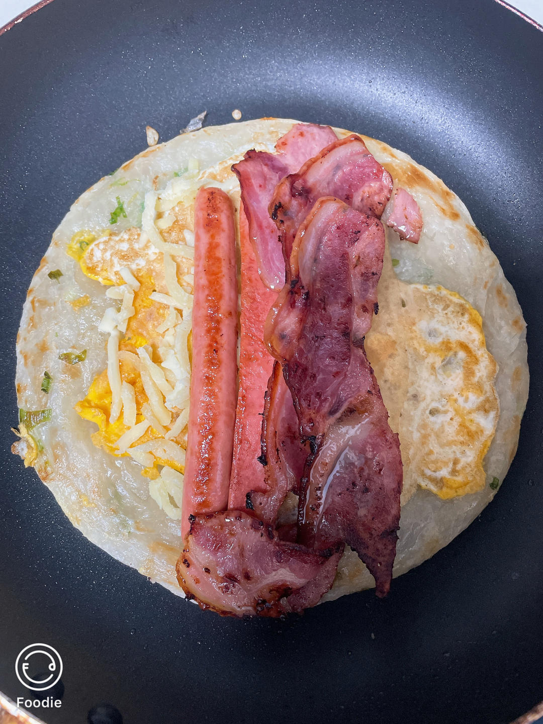 手抓饼5分钟早餐