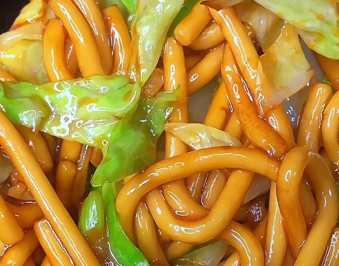 包菜炒粉条（西北版）