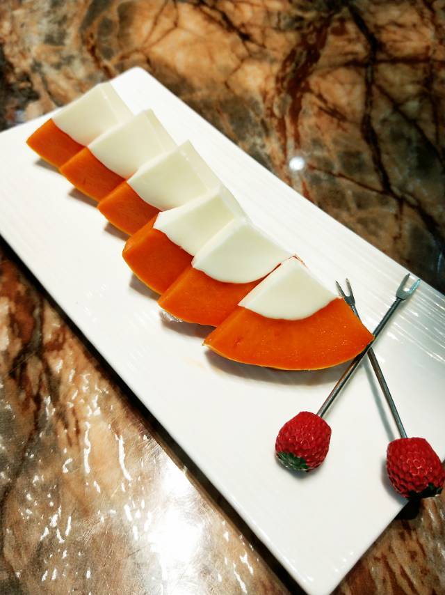 美容养颜小甜点❤椰奶木瓜冻