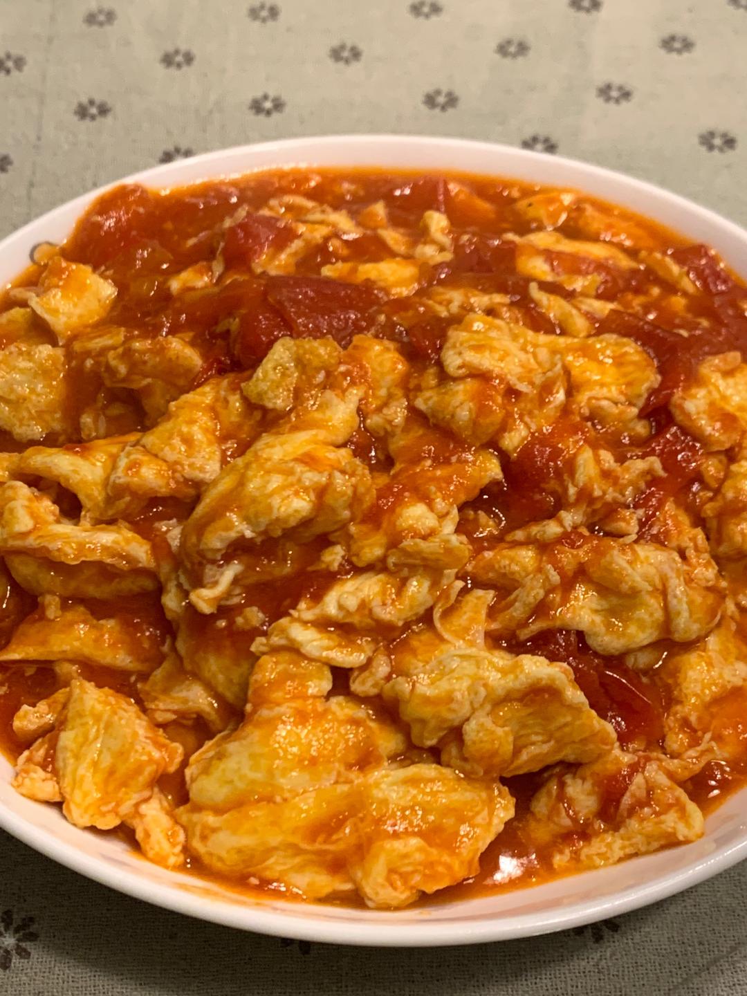 上海小囡爱吃的番茄炒蛋