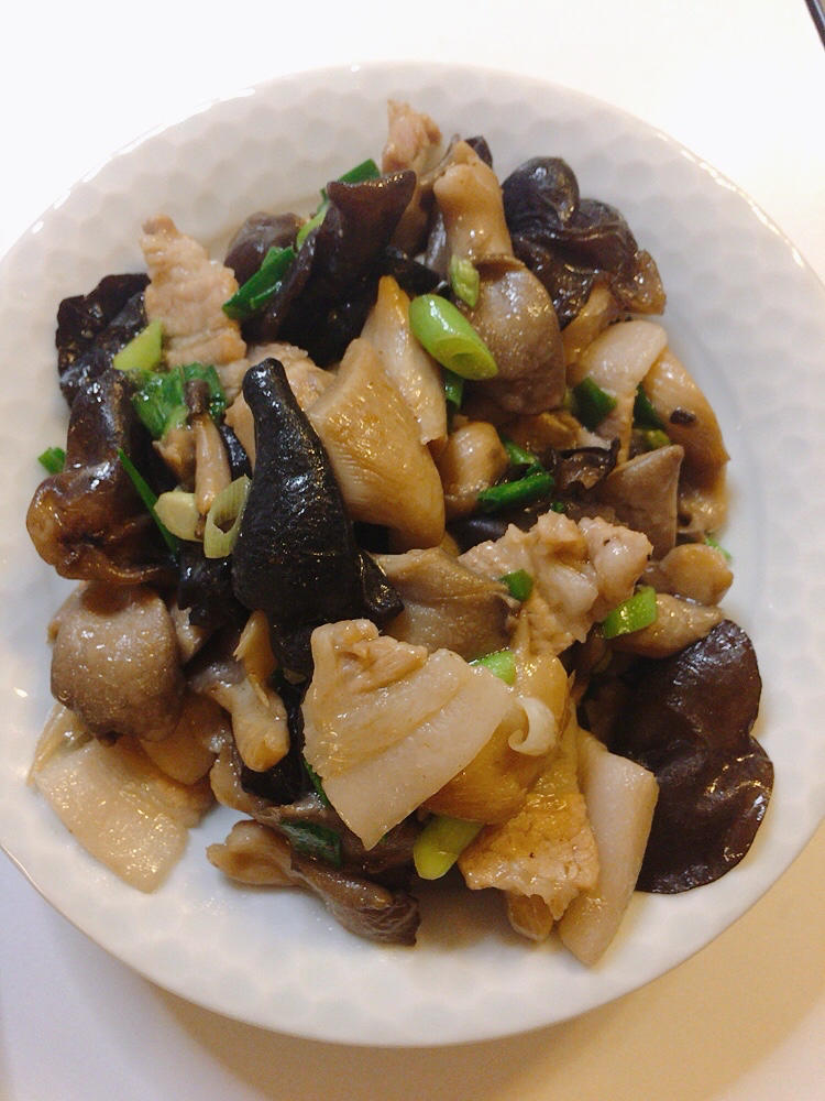 红烧蘑菇/炒口蘑