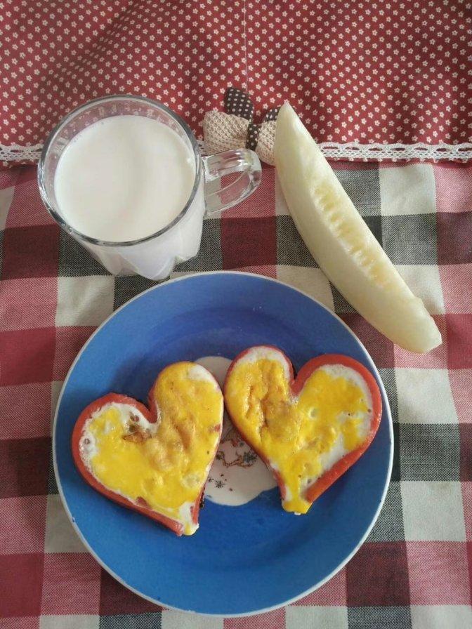 爱心早餐。