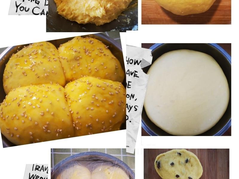 纯奶手撕吐司的做法 步骤1