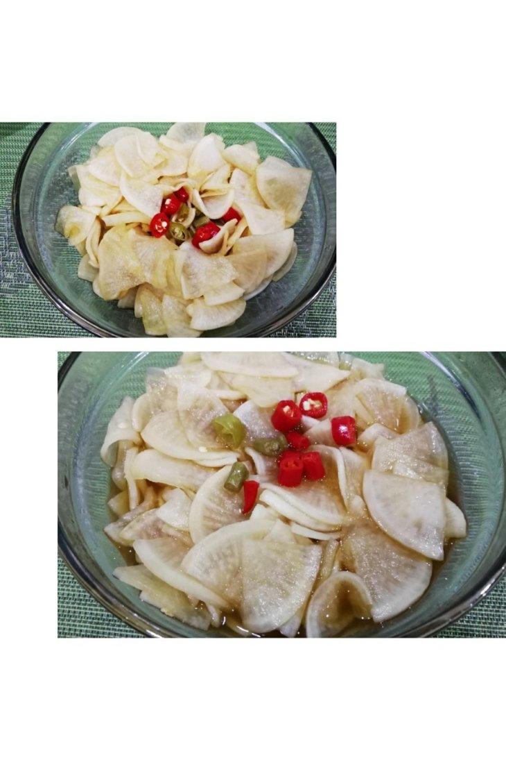 快手腌制爽口脆萝卜