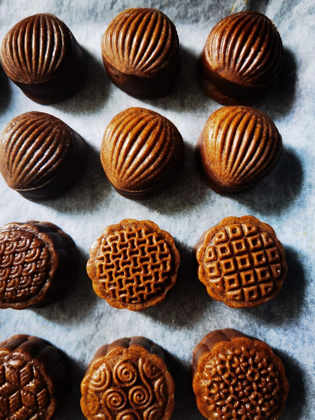 香到炸天的黑糖月餅