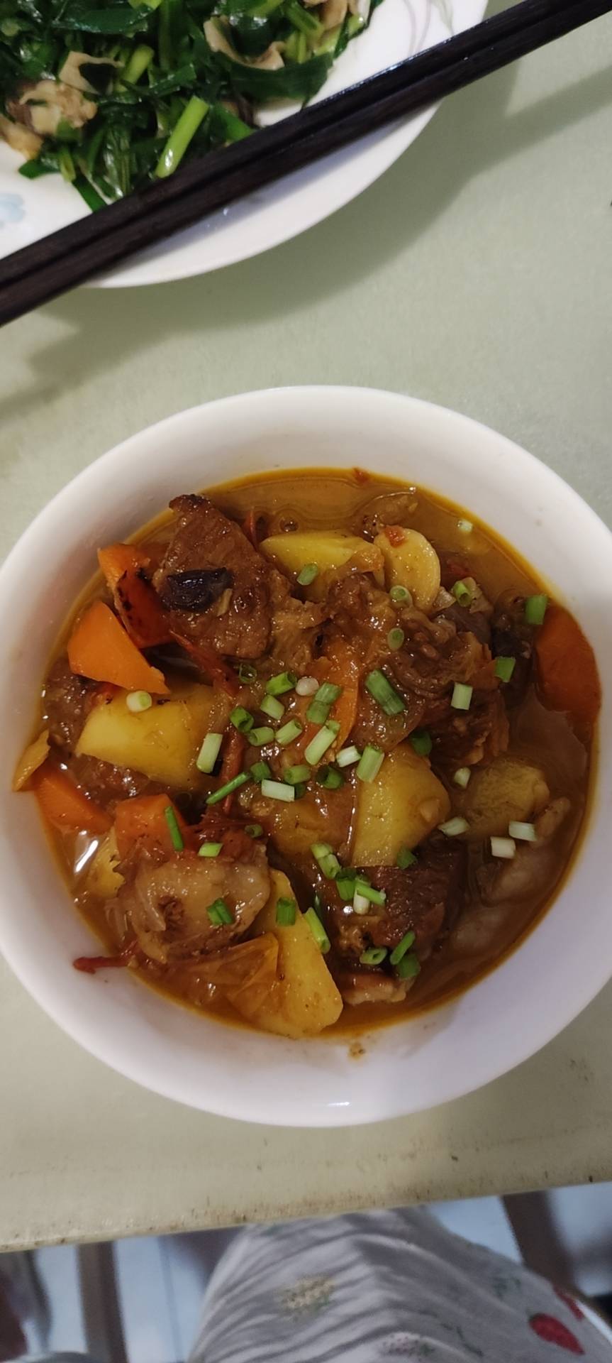 番茄土豆炖牛腩
