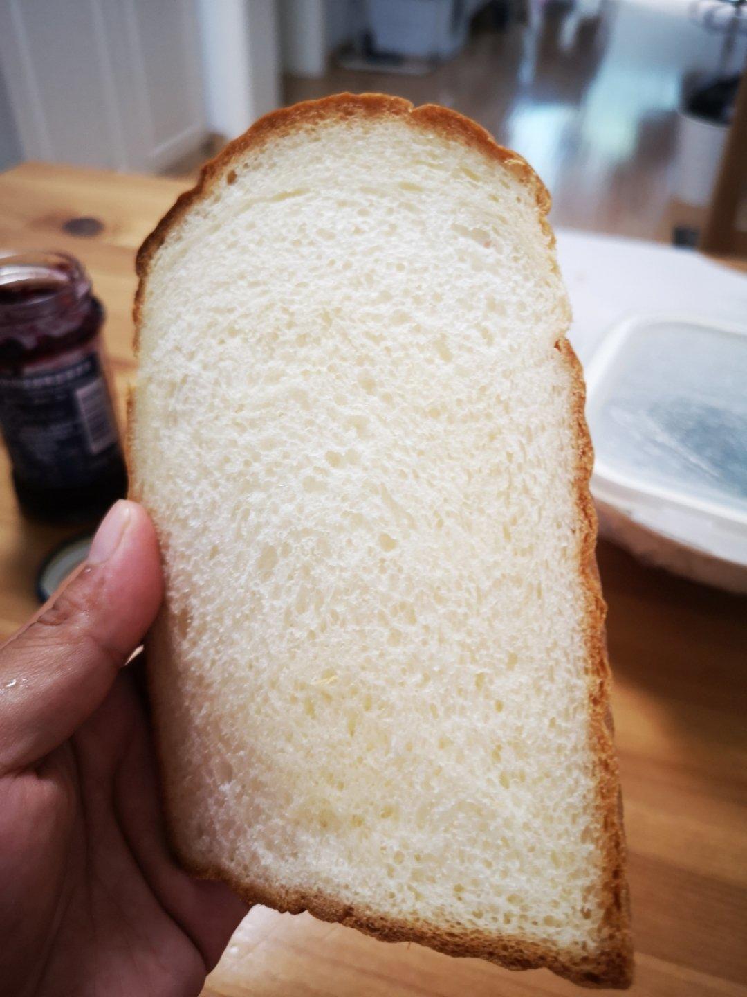 超棒的炼乳吐司只需一次发酵(450g土司盒x2)