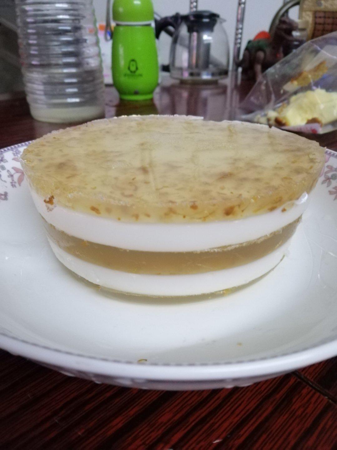 糖桂花椰汁千层糕