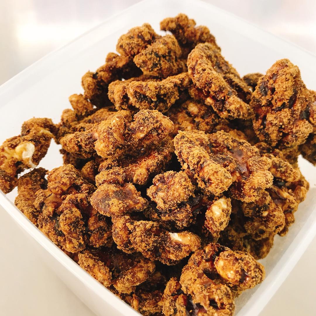 超级简单、好吃的               红糖核桃