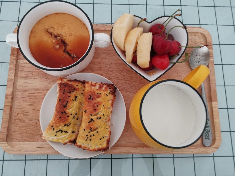 超简单吐司苹果派