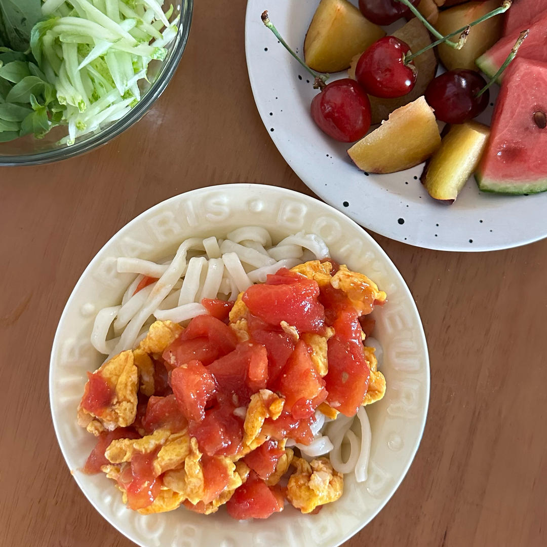 西红柿鸡蛋打卤面