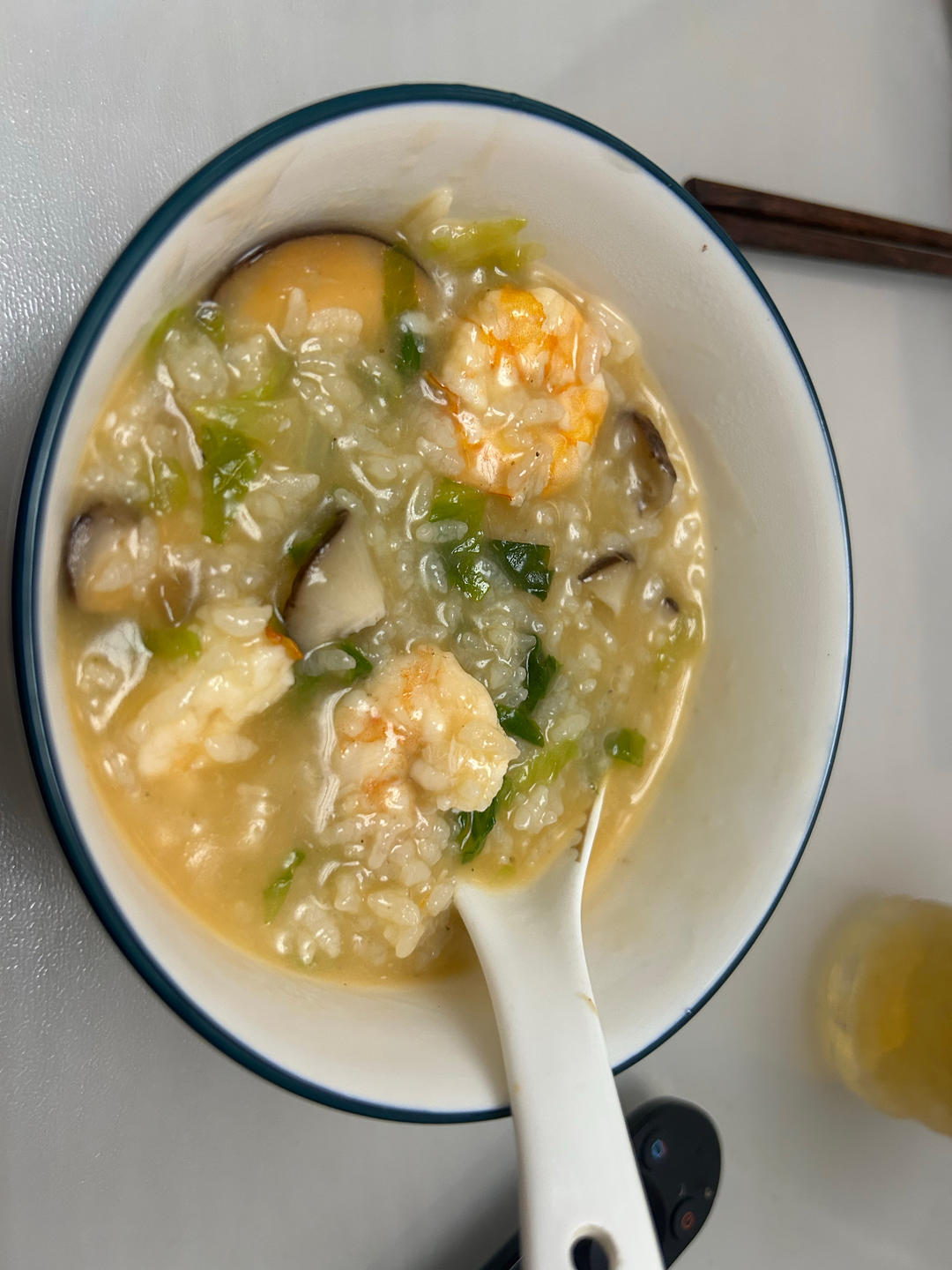 超美味的鲜虾粥
