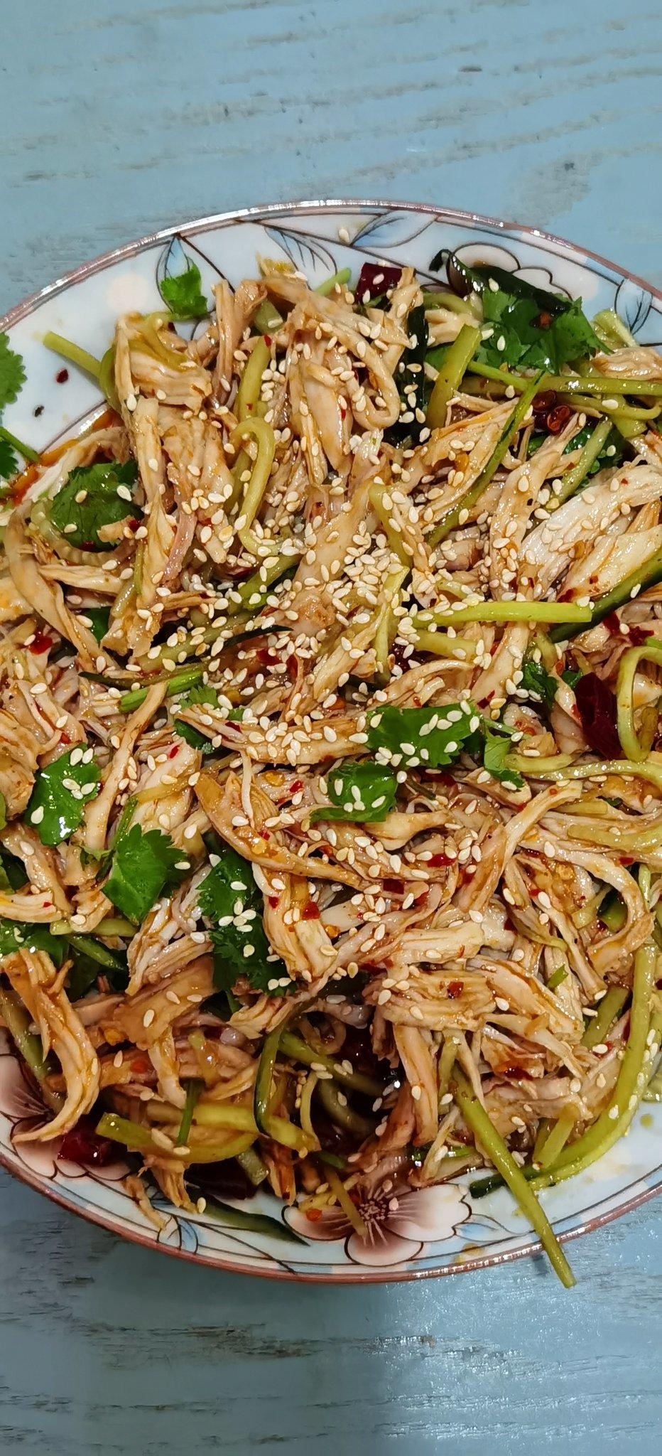 爱吃牌！手撕椒麻鸡&麻辣鸡丝