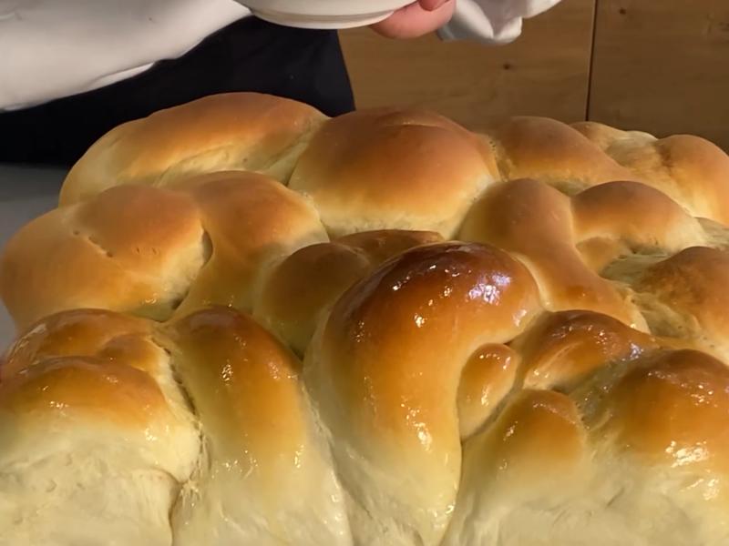 纯奶手撕吐司的做法 步骤1