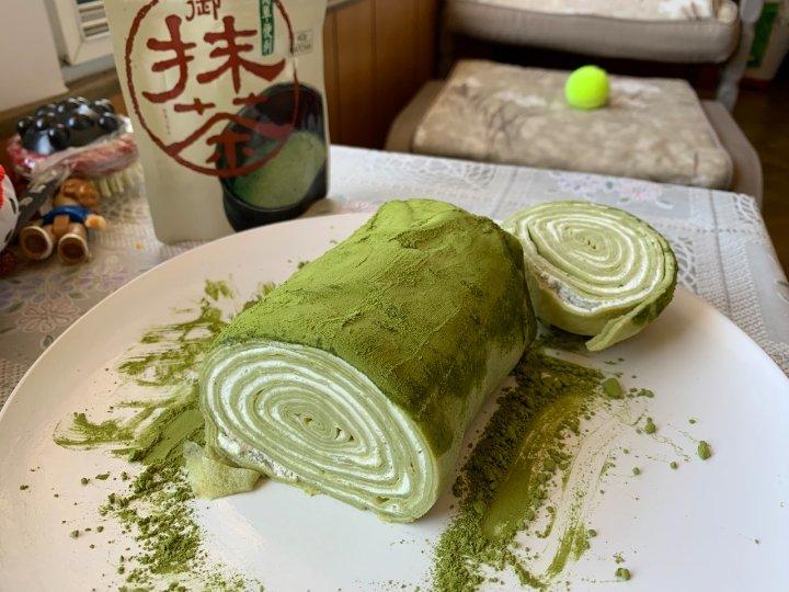 【抹茶毛巾卷】