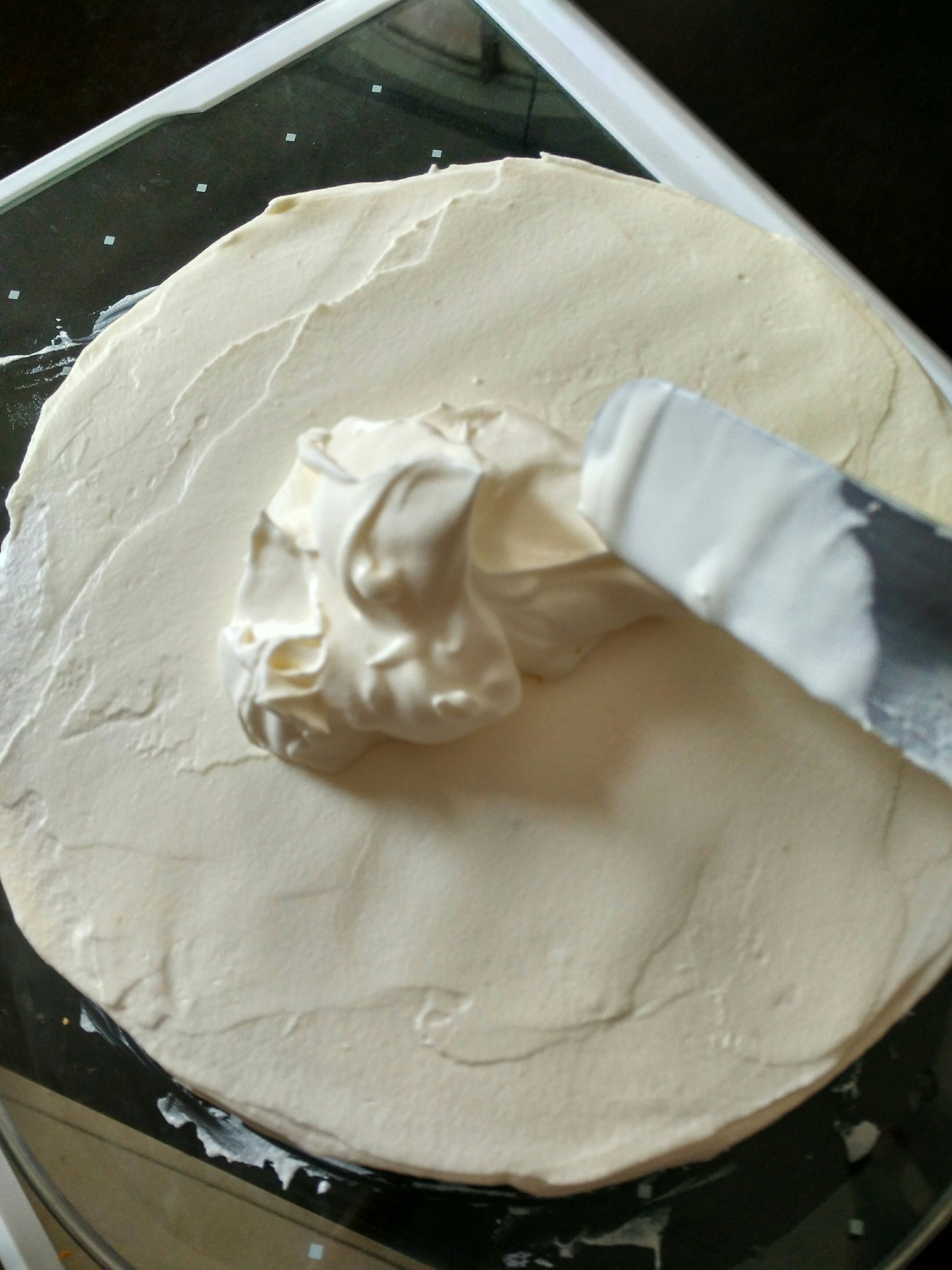简单的水果奶油蛋糕的做法 步骤4