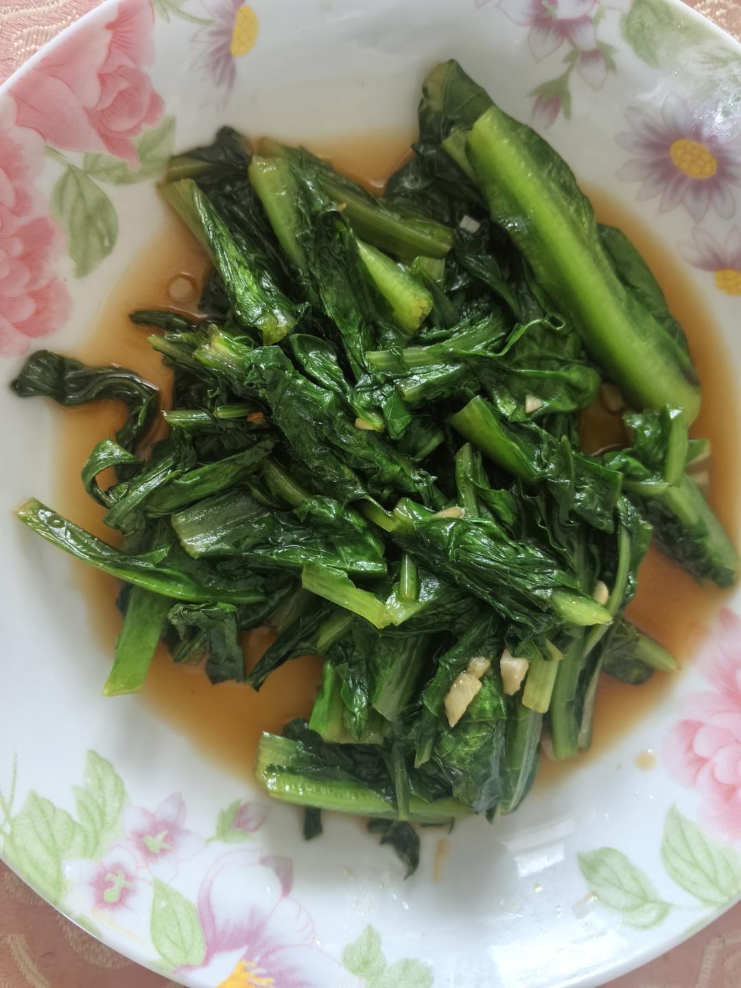 蒜蓉油麦菜（蚝油）