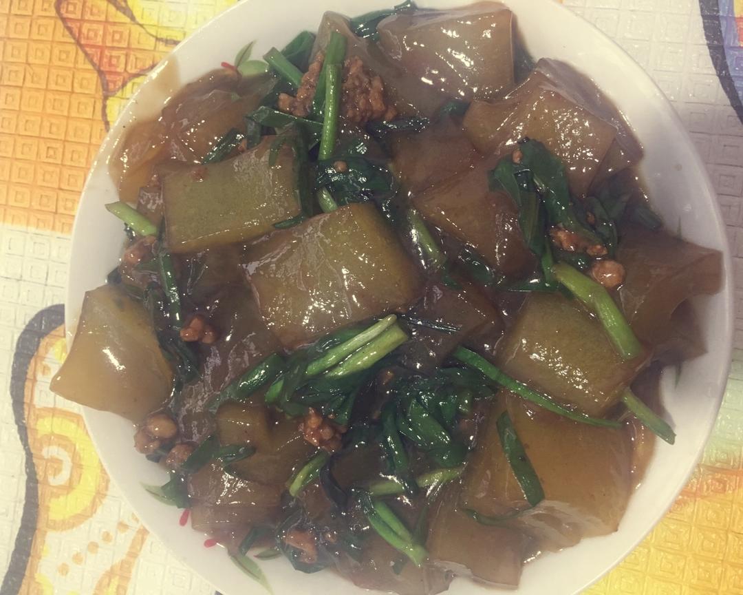 肉沫小搁着的做法