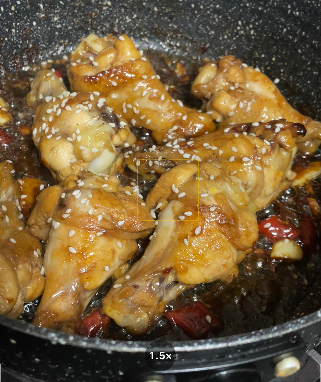 好吃到舔手指的「蒜香蜜汁鸡翅根」👍