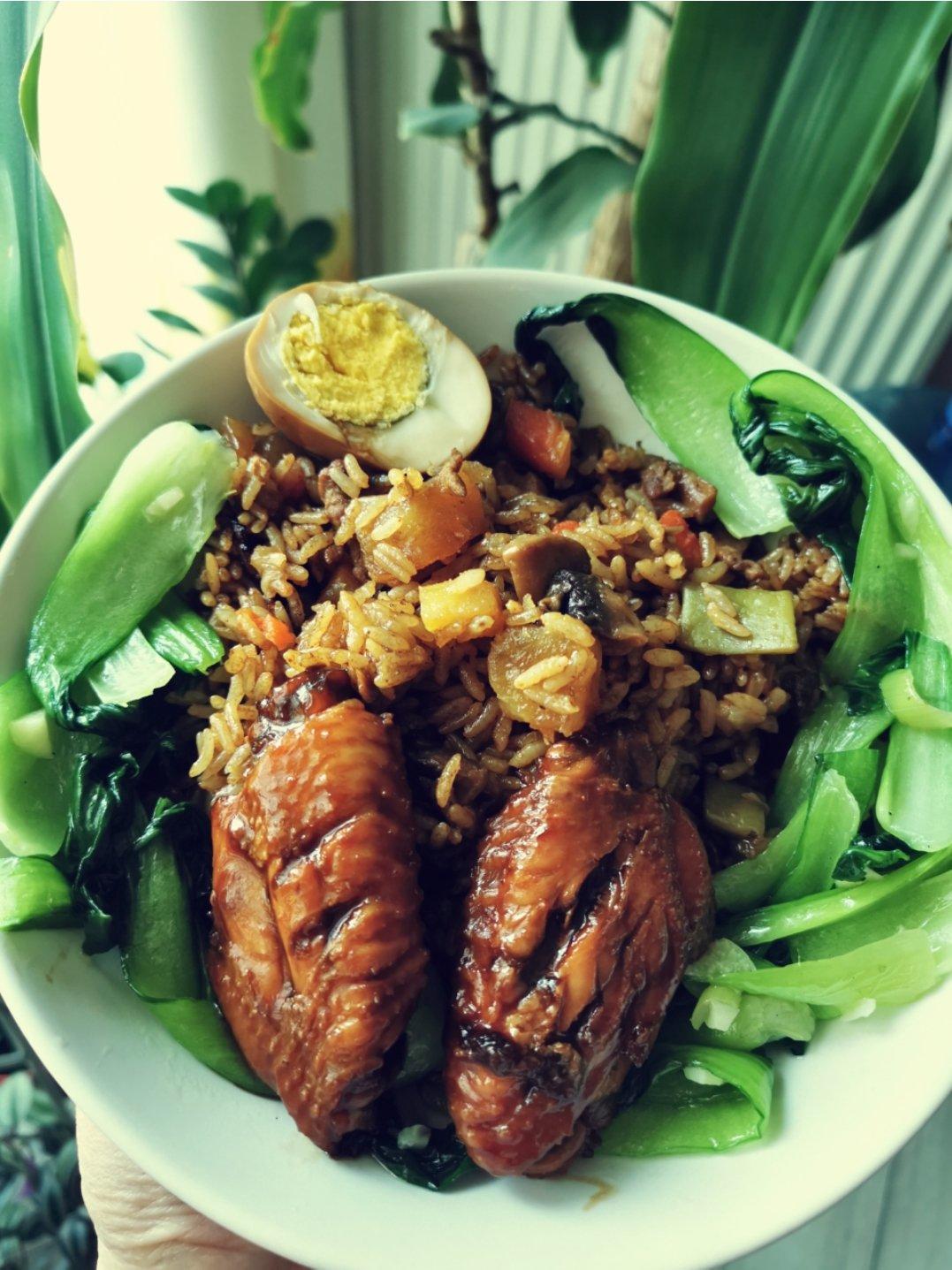 豆角香菇土豆焖饭
