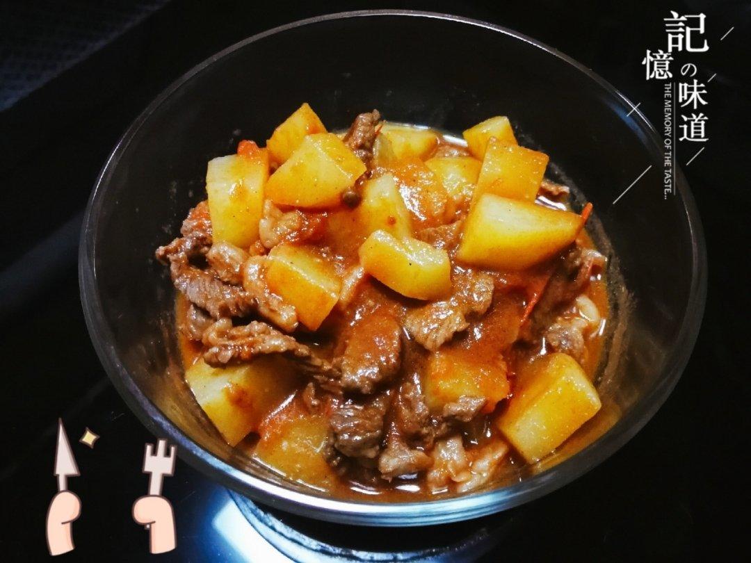 番茄土豆炖牛腩