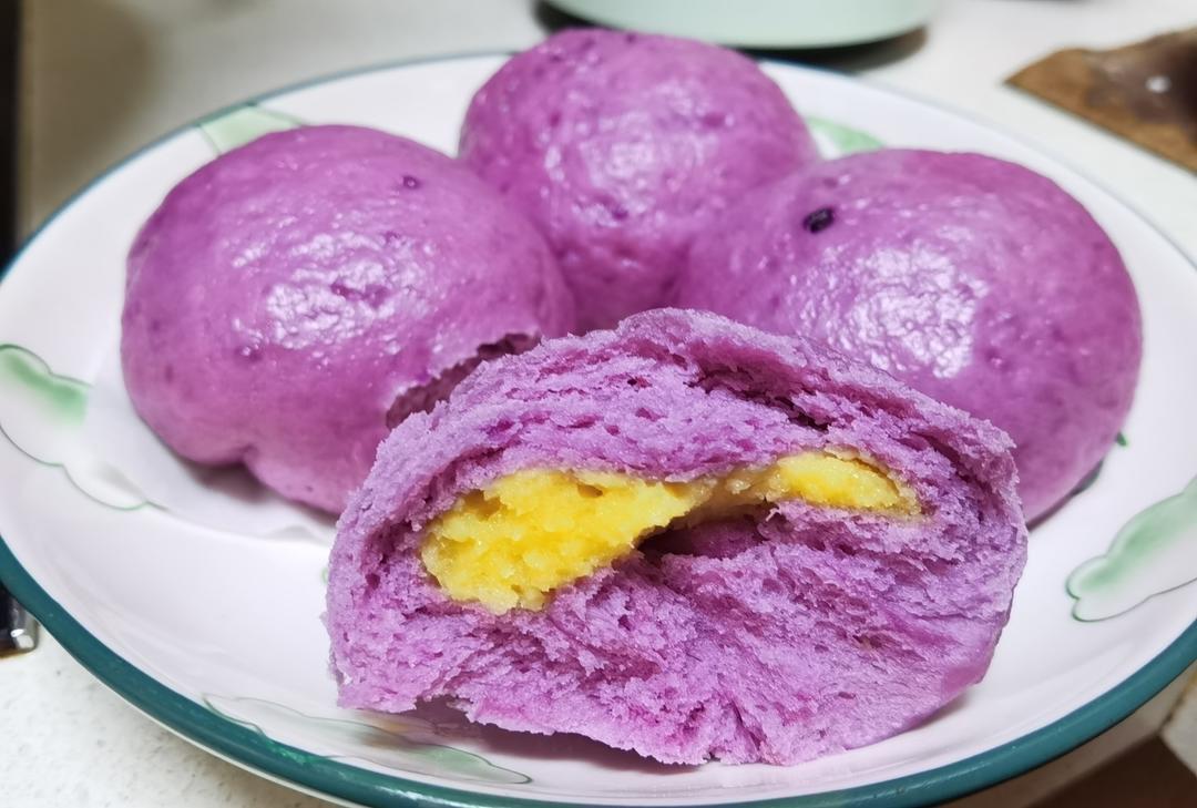 奶黄馅儿和奶黄包