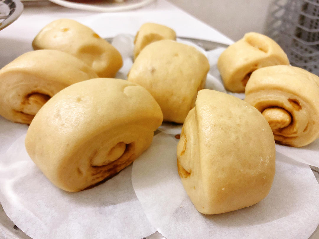 牛奶红糖馒头