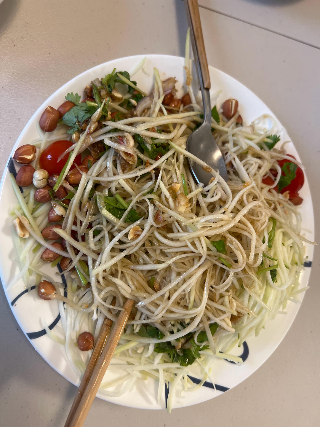 夏日清爽泰式青木瓜沙拉