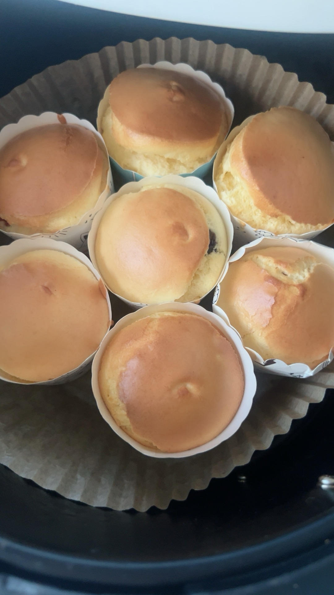 纸杯蛋糕(空气炸锅版)