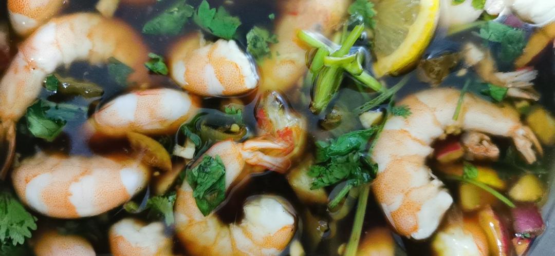 鲜嫩爽口❗️巨好吃的酸辣柠檬虾❗️一看就会超过瘾