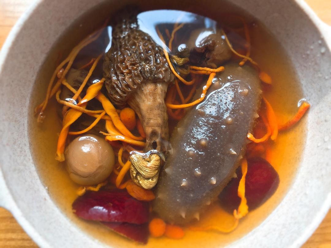 羊肚菌石斛排骨汤