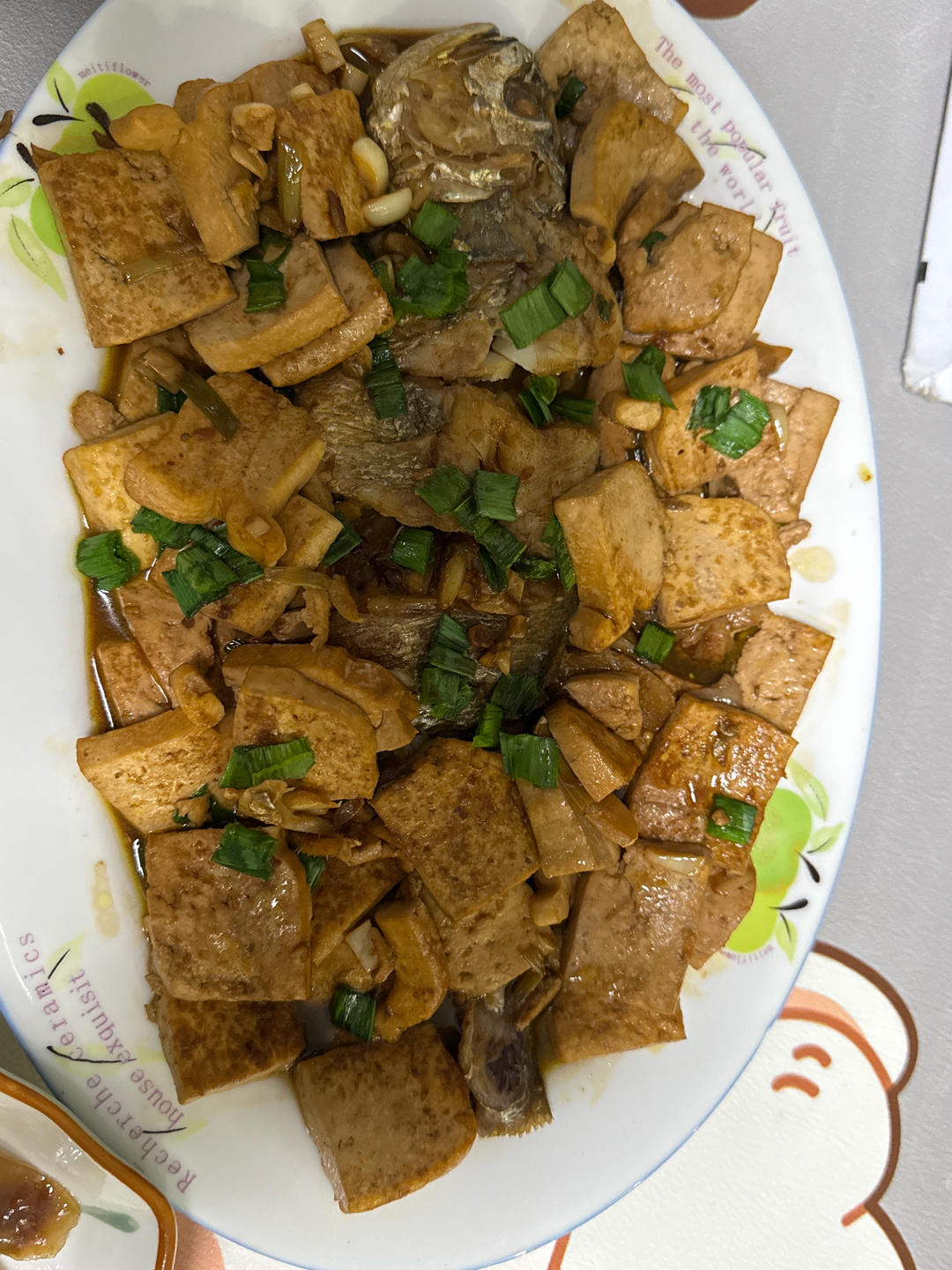 酱香黄鱼烧豆腐