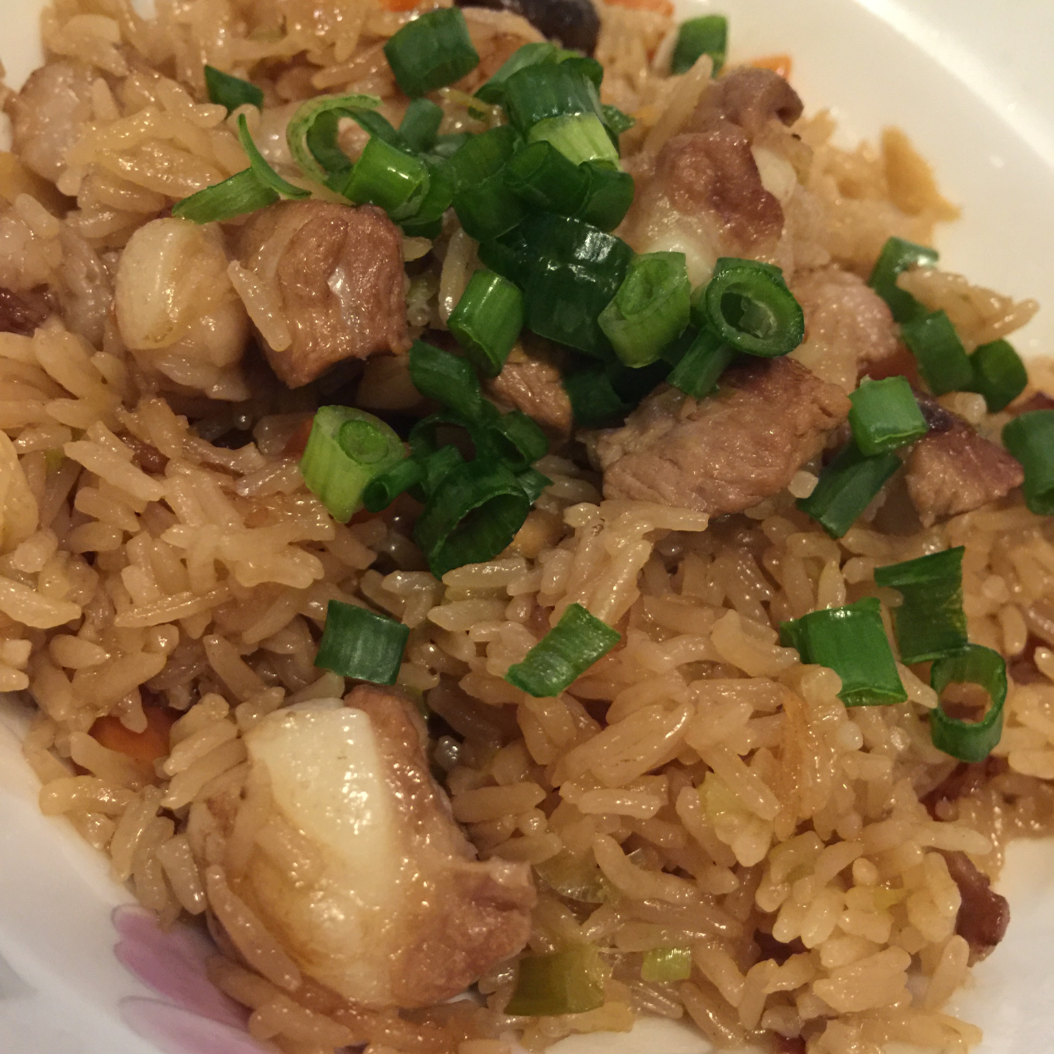 喷香排骨焖饭（爆好吃）