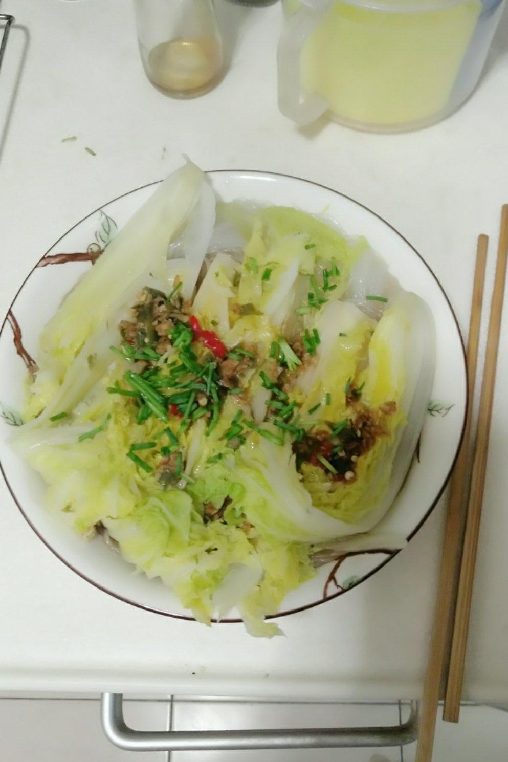 蒜蓉粉丝娃娃菜#太太乐原味鲜#