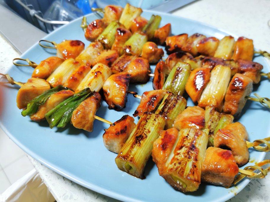 日式居酒屋 葱香鸡肉串 Chicken Teriyaki Skewers