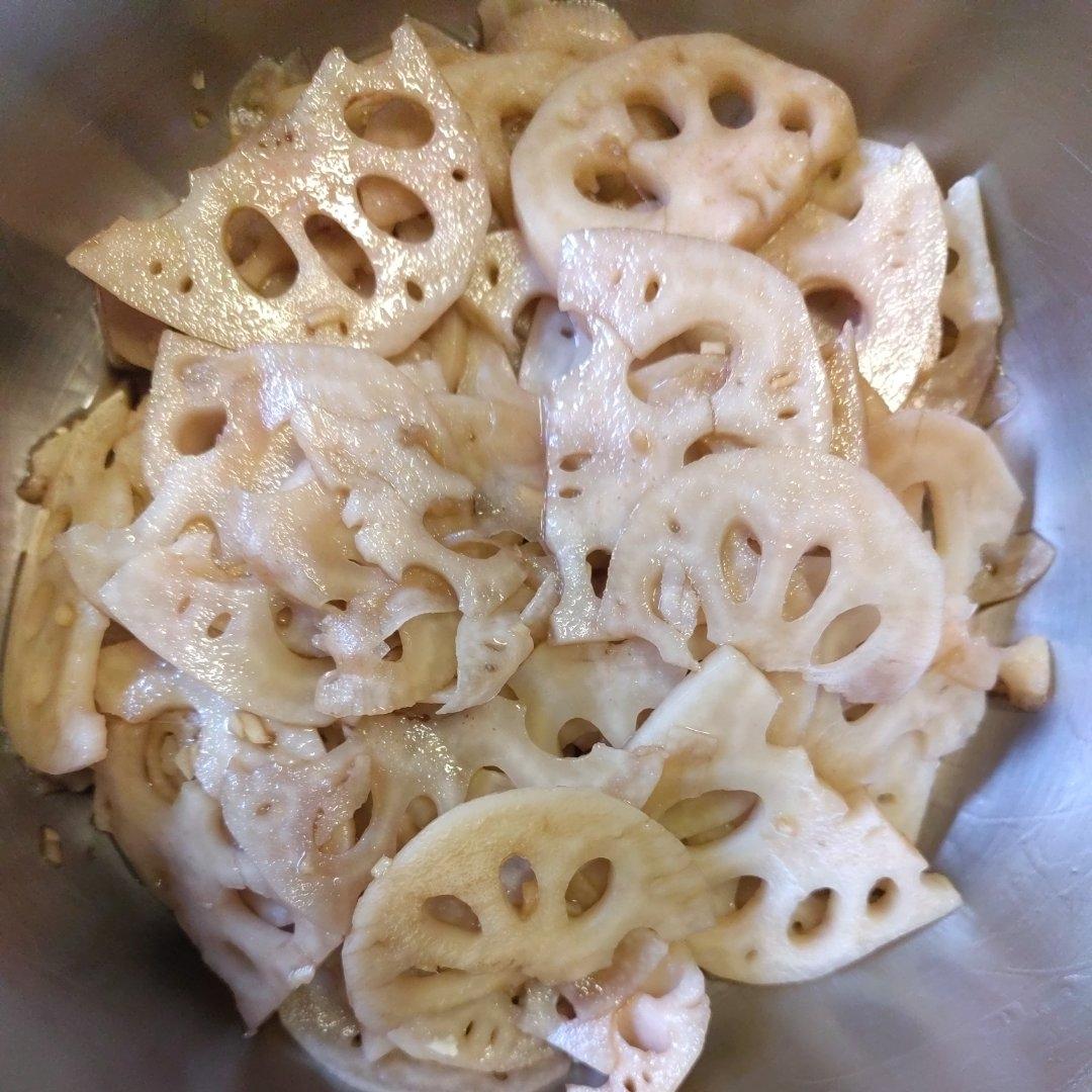 姜焖藕（酸甜爽口小凉菜）