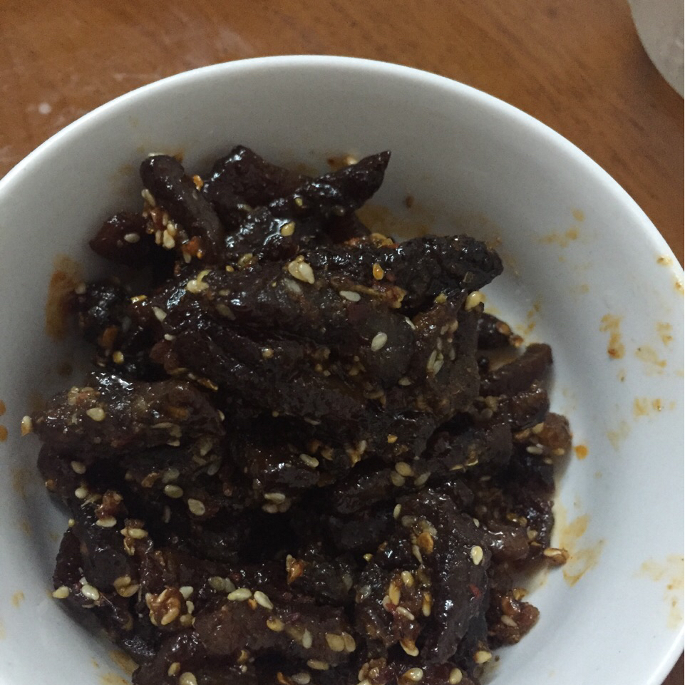 麻辣牛肉干
