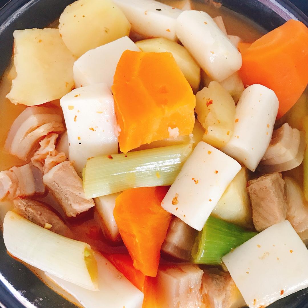 韩式辣炖五花肉